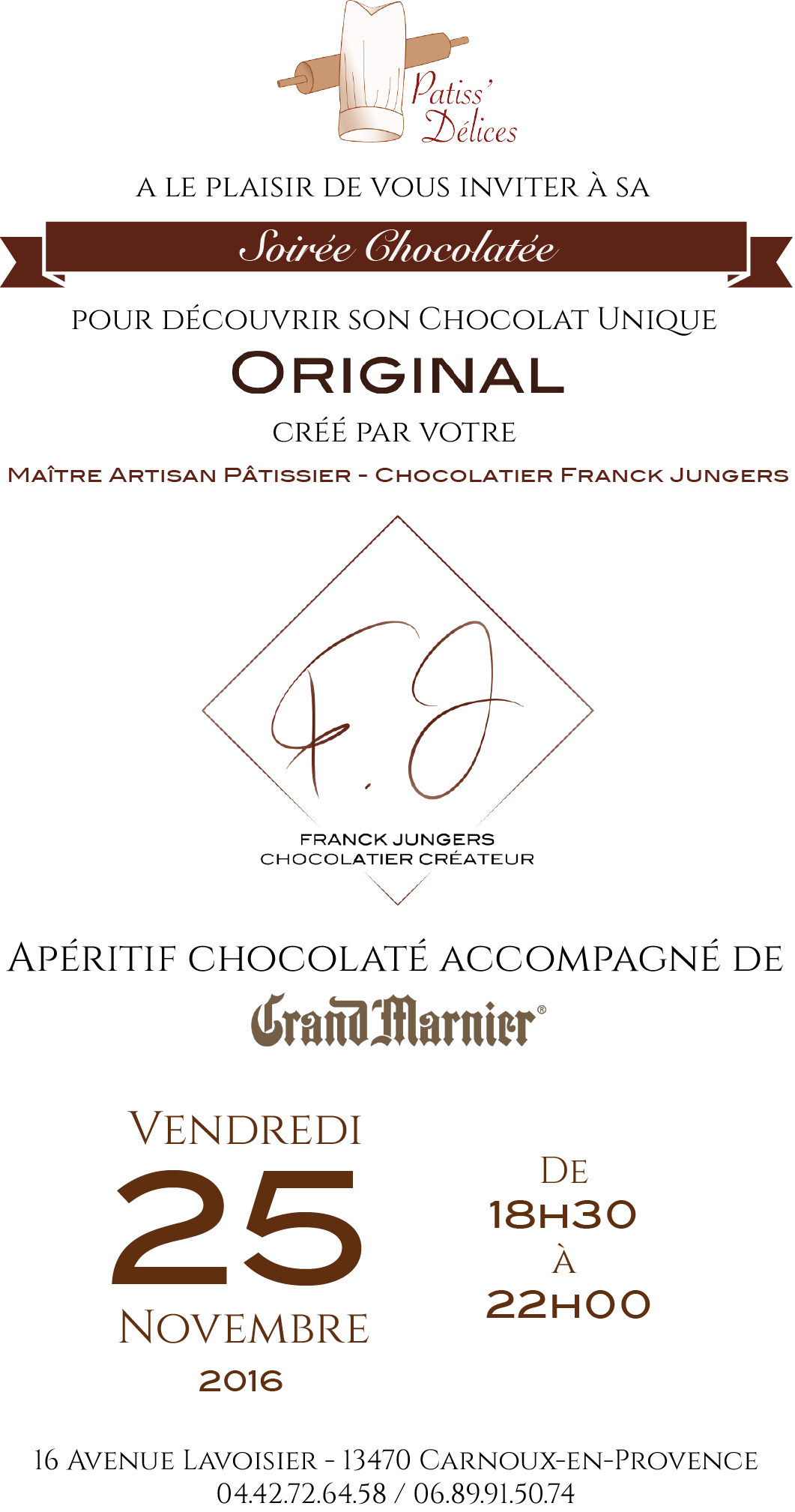 Soirée Chocolatée 2016